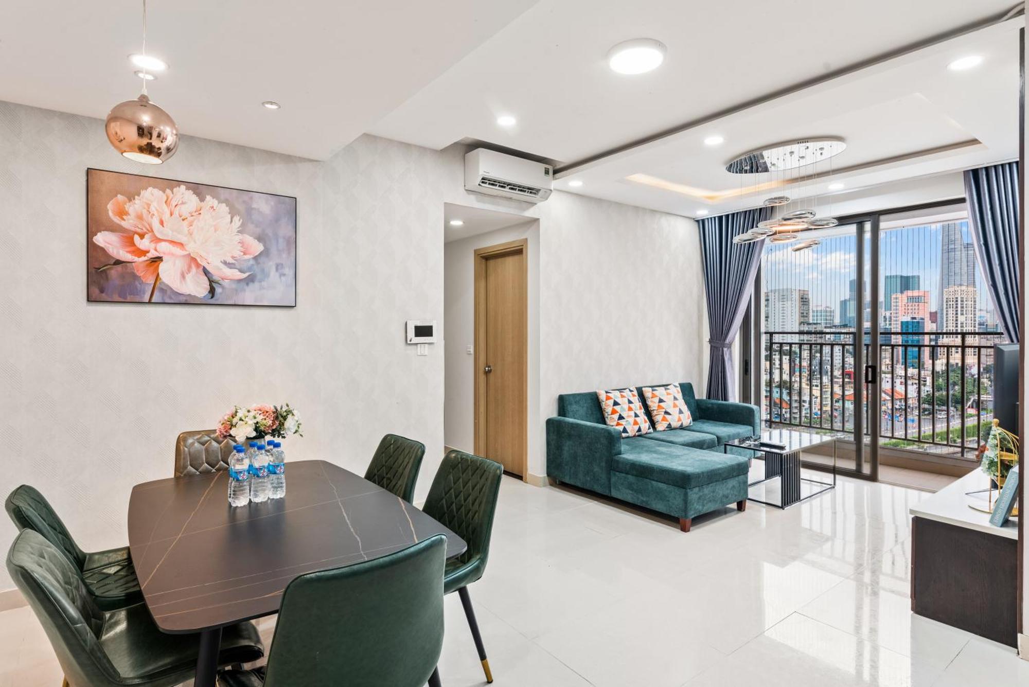 Rivergate - Căn hộ 2 phòng ngủ, Gym&Pool Thành Pho Ho Chí Minh Esterno foto