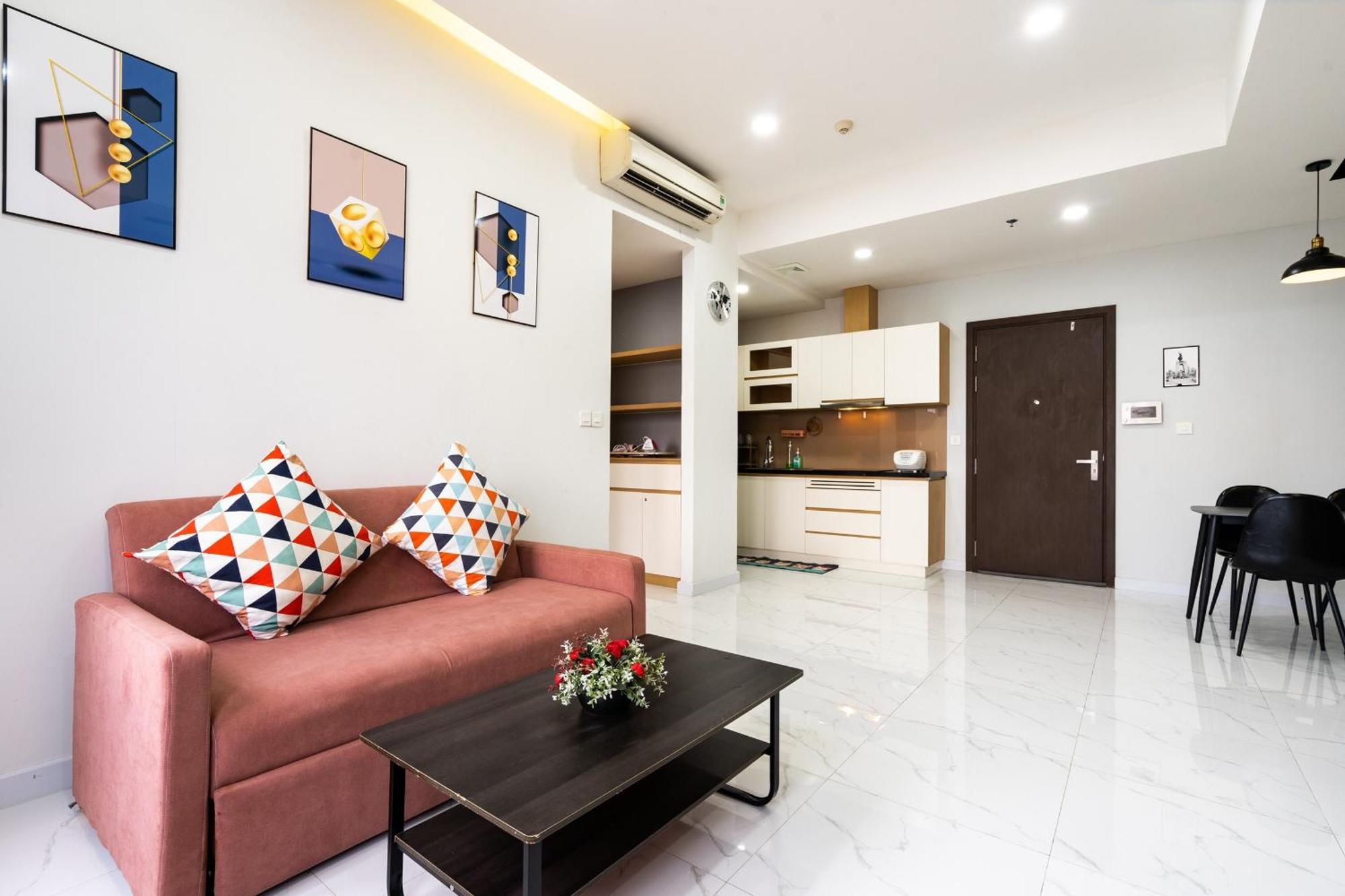 Rivergate - Căn hộ 2 phòng ngủ, Gym&Pool Thành Pho Ho Chí Minh Esterno foto