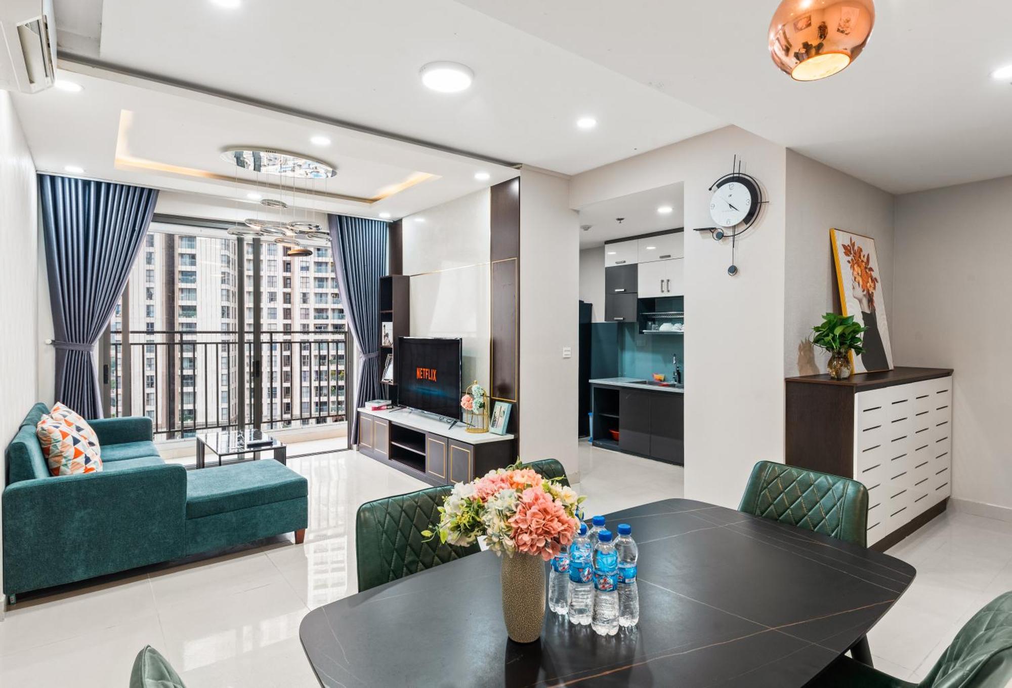 Rivergate - Căn hộ 2 phòng ngủ, Gym&Pool Thành Pho Ho Chí Minh Esterno foto