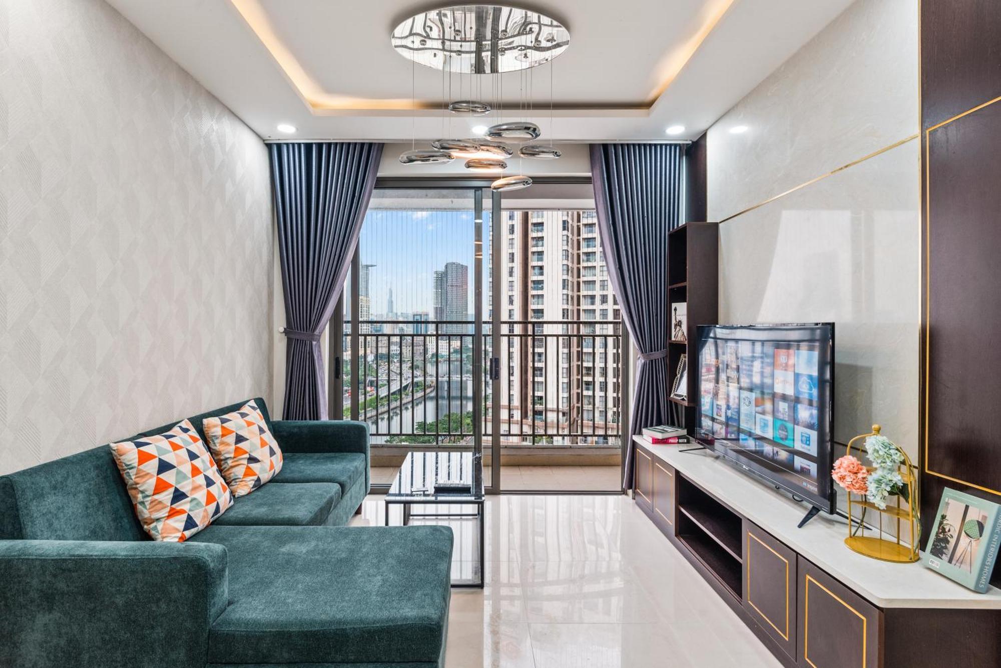 Rivergate - Căn hộ 2 phòng ngủ, Gym&Pool Thành Pho Ho Chí Minh Esterno foto