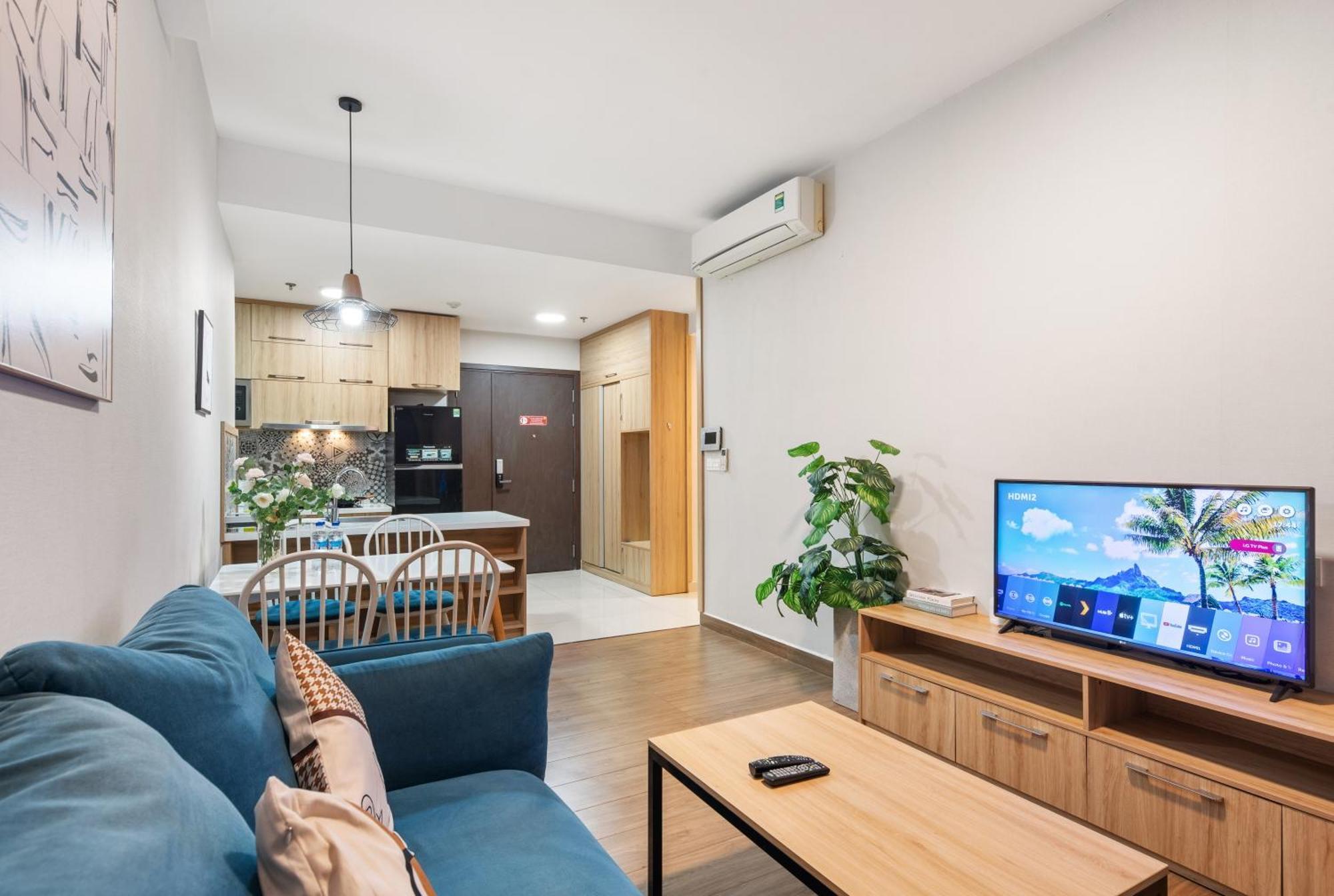 Rivergate - Căn hộ 2 phòng ngủ, Gym&Pool Thành Pho Ho Chí Minh Esterno foto