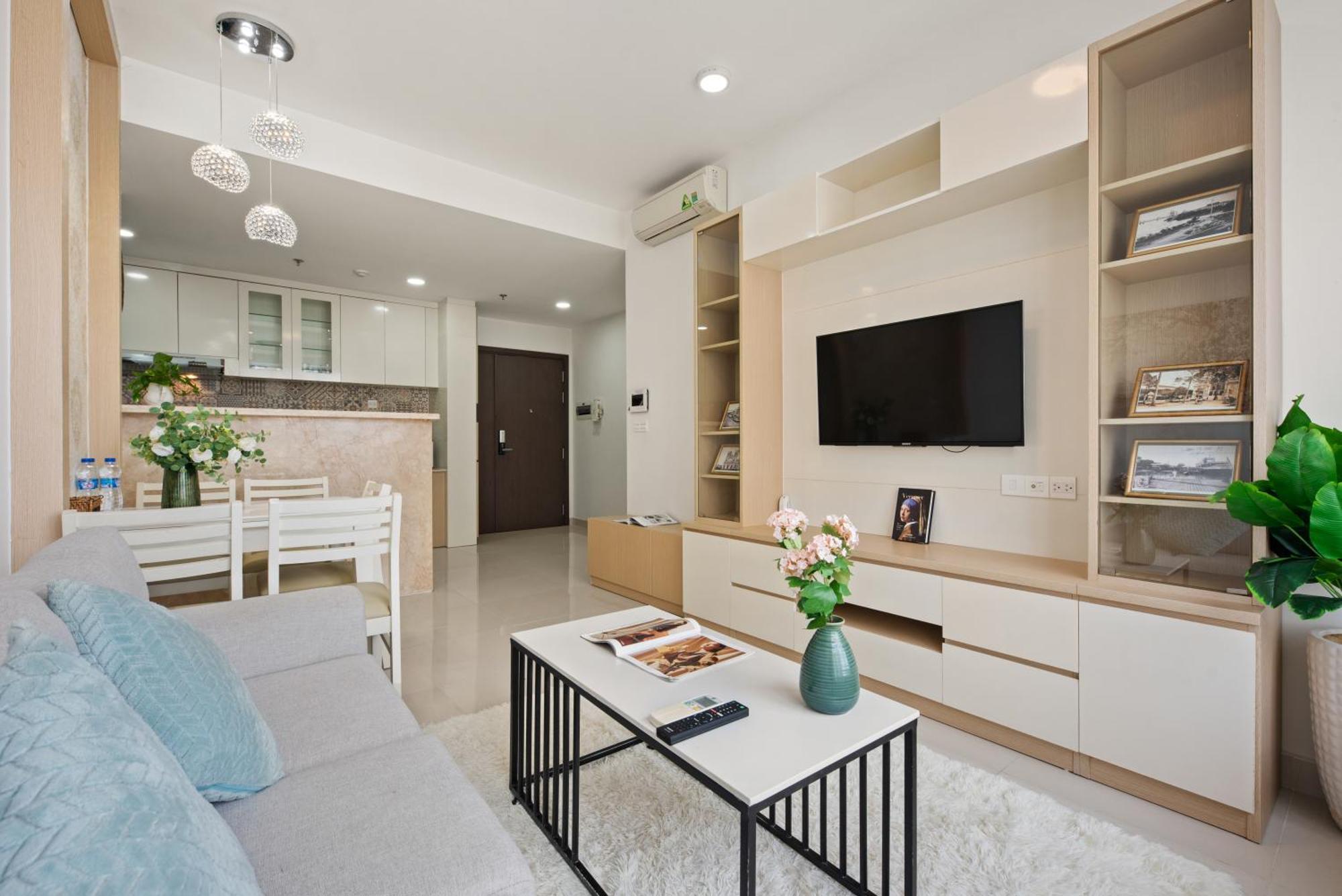 Rivergate - Căn hộ 2 phòng ngủ, Gym&Pool Thành Pho Ho Chí Minh Esterno foto