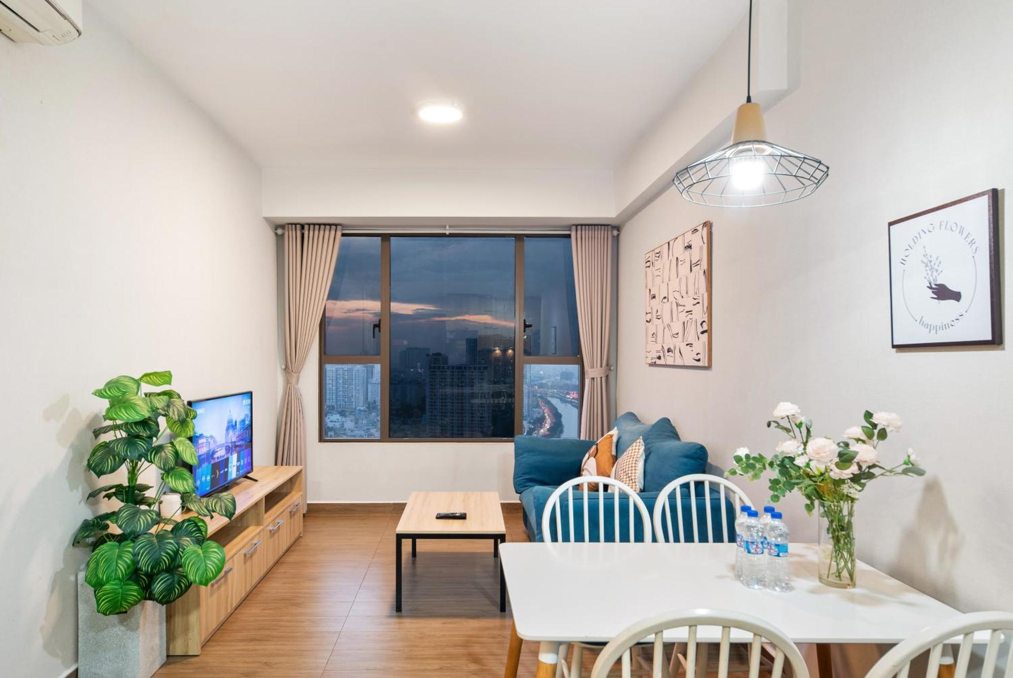 Rivergate - Căn hộ 2 phòng ngủ, Gym&Pool Thành Pho Ho Chí Minh Esterno foto