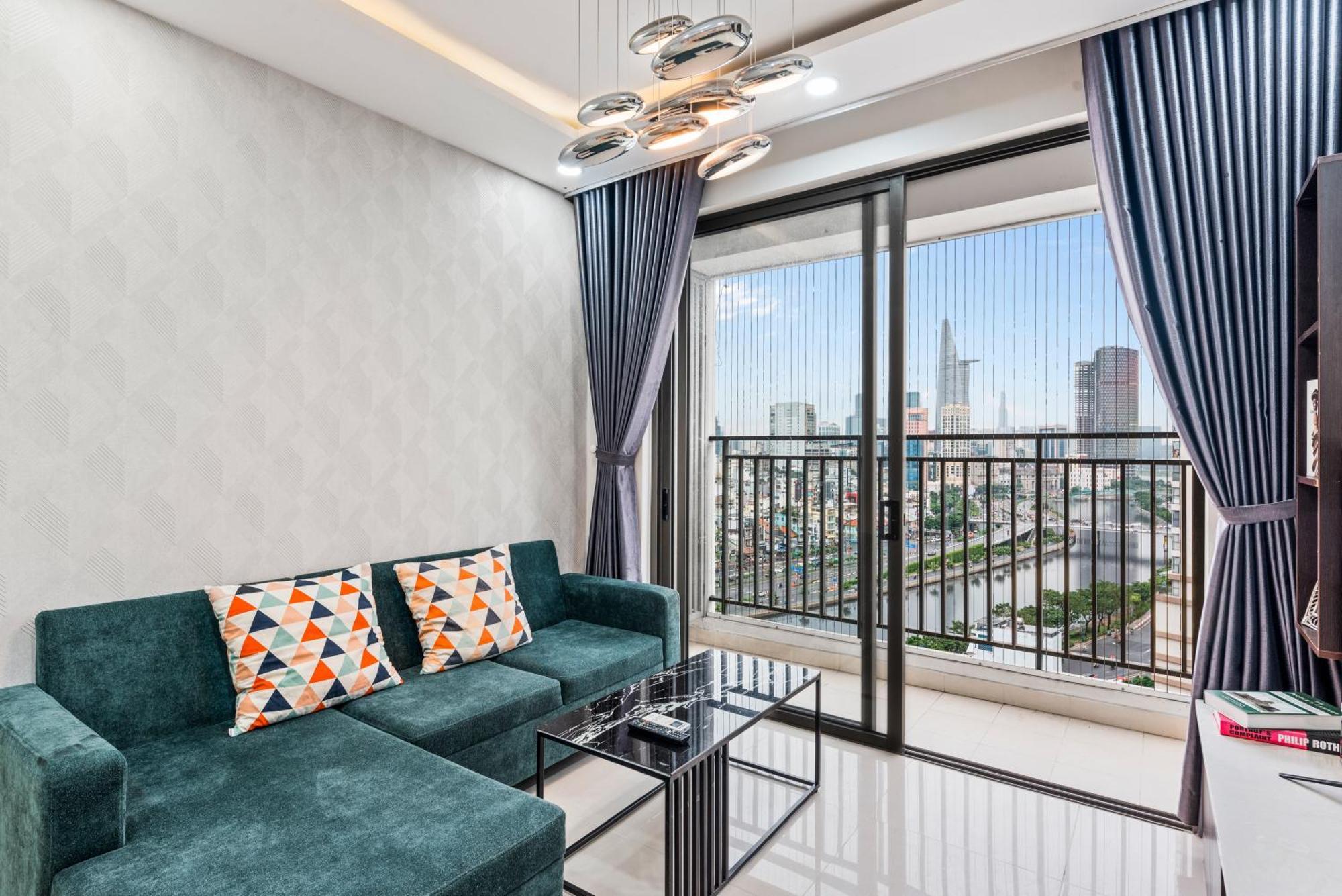 Rivergate - Căn hộ 2 phòng ngủ, Gym&Pool Thành Pho Ho Chí Minh Esterno foto