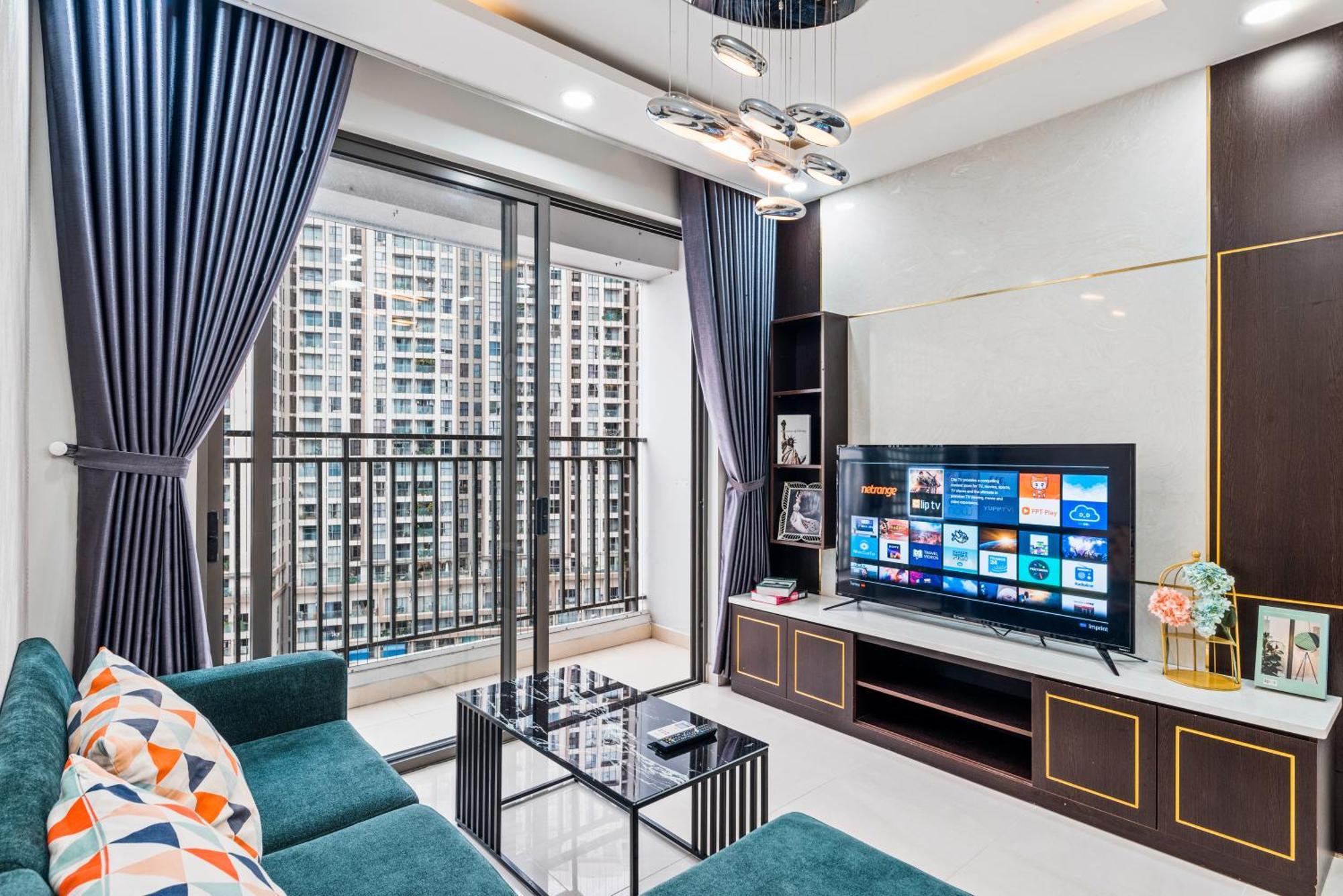 Rivergate - Căn hộ 2 phòng ngủ, Gym&Pool Thành Pho Ho Chí Minh Esterno foto
