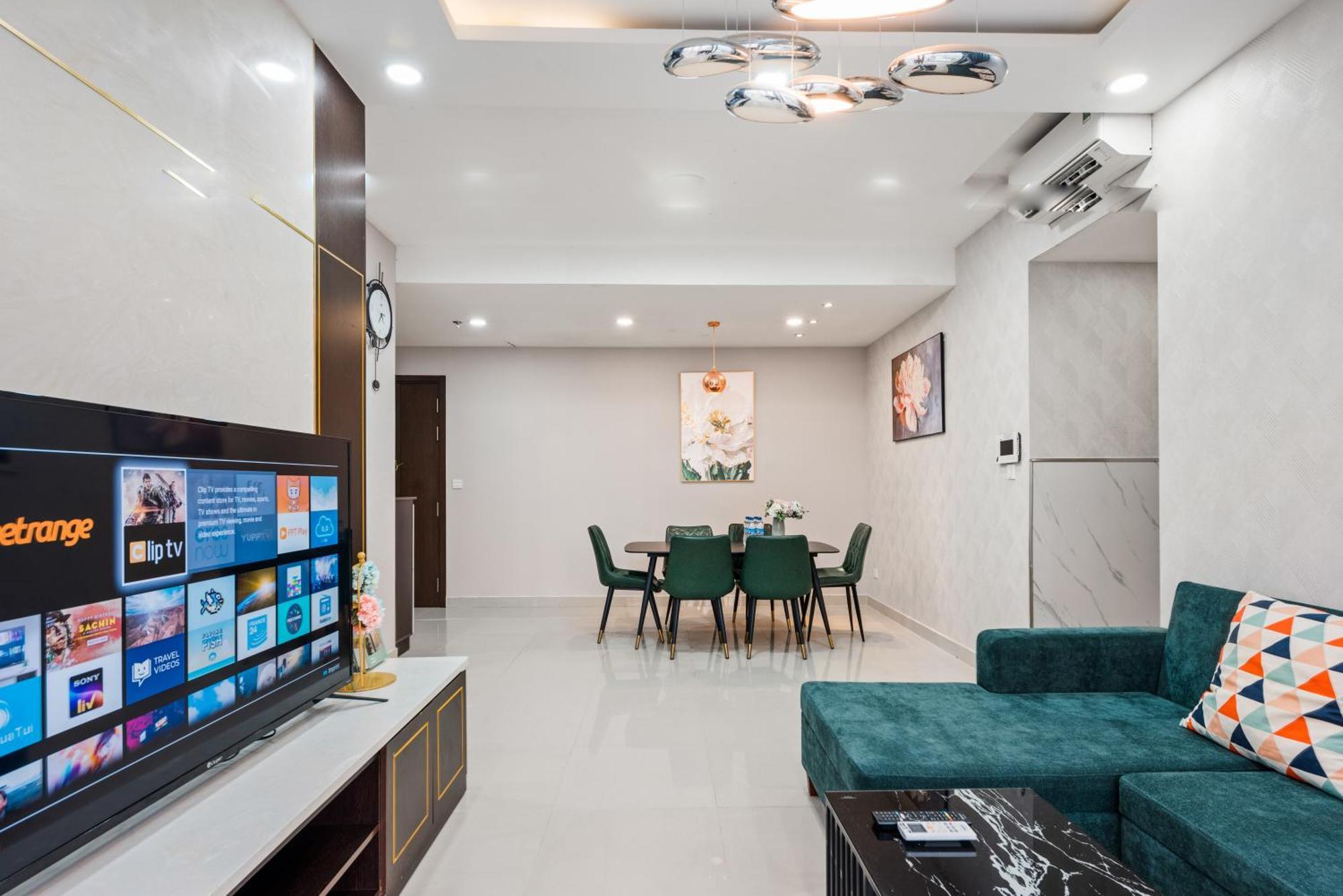 Rivergate - Căn hộ 2 phòng ngủ, Gym&Pool Thành Pho Ho Chí Minh Esterno foto